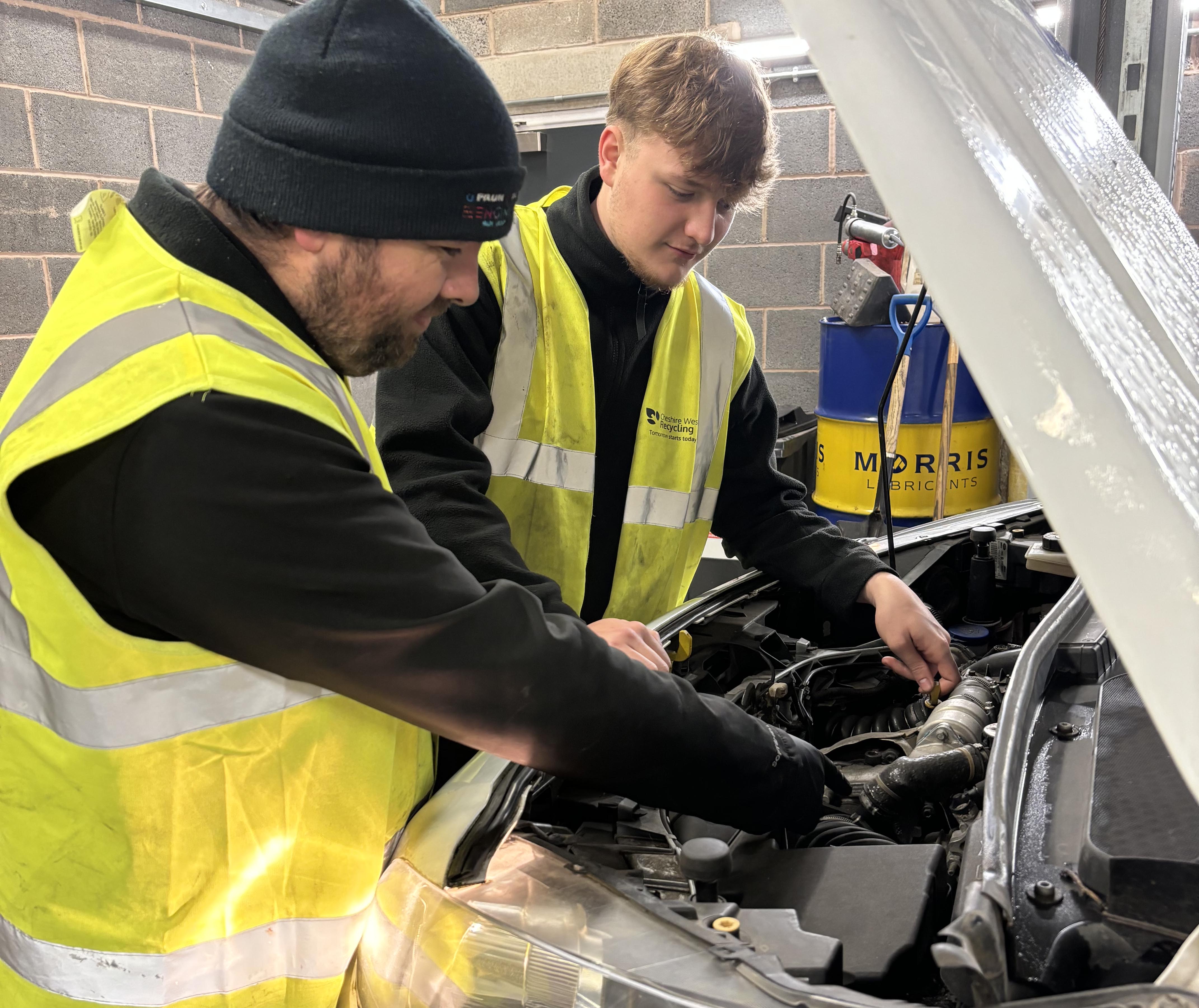 Conor McEvoy Apprentice HGV Technician