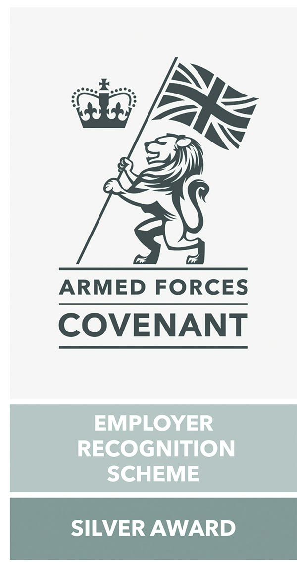 Armed Forces Silver Award Logo