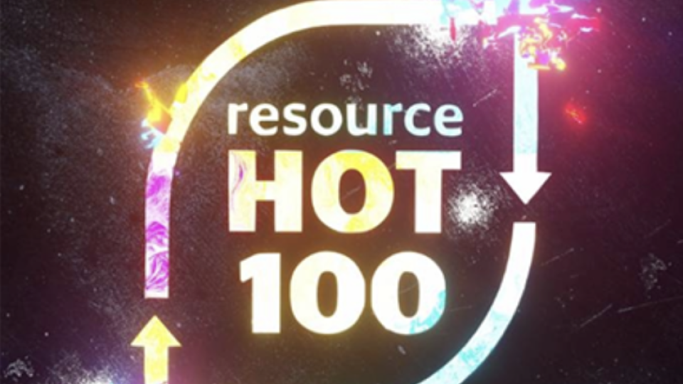 Resource Hot 100 Logo