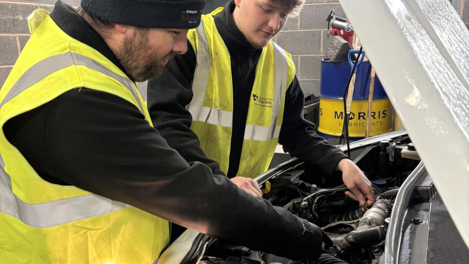 Conor McEvoy Apprentice HGV Technician