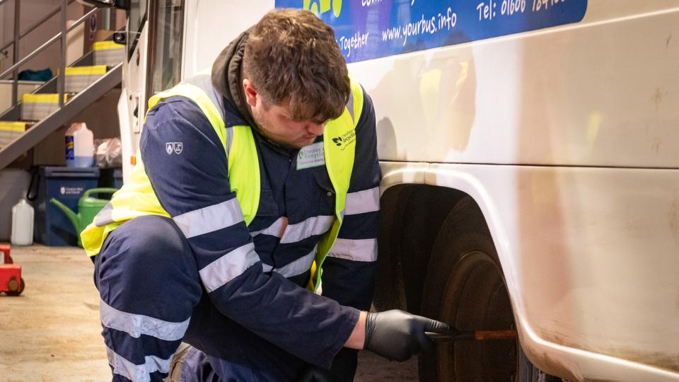 Cheshire West and Chester community bus