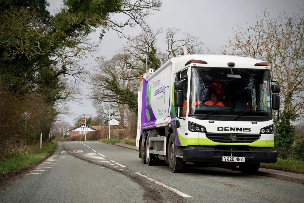 Cheshire West Recycling provide refuse, recycling, food and garden waste collections